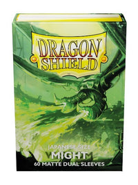 Dragon Shield 60 Might Matte Dual Sleeves Japanese Size