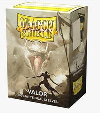 Dragon Shield 100 Valor Matte Dual Sleeves