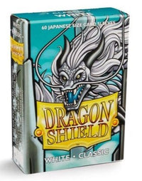 Dragon Shield 60 White Classic Sleeves Japanese Size