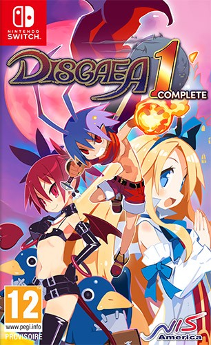 Cover Frontale Disgaea 1 Complete Nintendo Switch