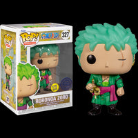 Funko Pop! One Piece- Roronoa Zoro (Glows/Special Ed.) n.327