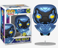 Funko Pop! Blue Beetle- Blue Beetle (Glows/Special Ed.) n.1407