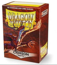 [PREORDER] Dragon Shield Crimson Matte 100 Standard Size Sleeves