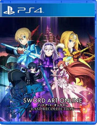 Swort Art Online Last Recollection per PS4