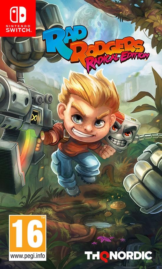 Cover Frontale Rad Rodgers Nintendo Switch