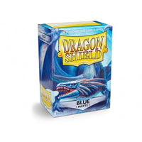 [PREORDER] Dragon Shield: 100 Standard Size Card Sleeves: Blue Matte