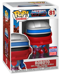 Funko Pop! Masters of the Universe: Roboto (81)(2021 Summer Virtual Funkon)