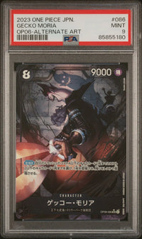 2023 One Piece JPN.: OP06-086 Gecko Moria (OP06-Alternate Art) PSA MINT 9