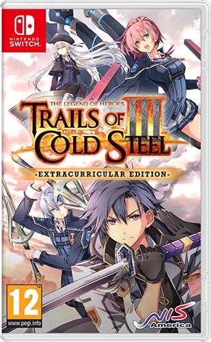 Cover Frontale The Legends of Heroes: Trails of Cold Steel III - Extracurricular Edition Nintendo Switch