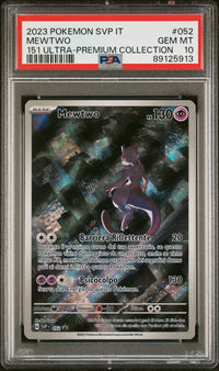 2023 Pokémon SVP IT: 052 Mewtwo (151 Ultra-Premium Collection) PSA GEM MT10