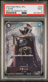2024 One Piece JPN.: EB01-049 T-Bone (EB01-Alternate Art) PSA MINT 9