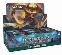 Magic the Gathering: "LOTR Tales of Middle-Earth" Set Booster Box (Ed. Ing/30 Buste)