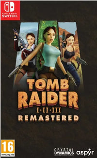 Tomb Raider I-II-III Remastered Starring Lara Croft  (Switch)