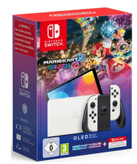 Nintendo Switch Oled + Mario Kart 8 Deluxe + 12 Mesi Nintendo Online
