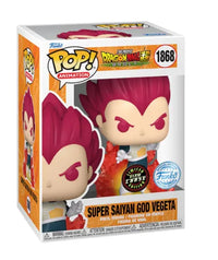 Funko Pop! DragonBall Super Broly: Super Sayan God Vegeta (1868)(Special Edition/Limited Glow Chase Edition)