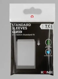 Konix Standard Size Sleeves (100pcs)