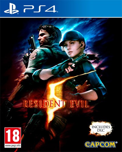 Cover Frontale Resident Evil 5 PlayStation PS4