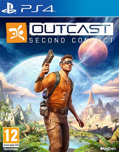 Cover Frontale Outcast: Second Contact PlayStation PS4