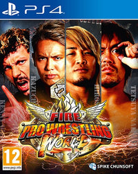 Cover Frontale Fire Pro Wrestling World PlayStation PS4