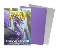Dragon Shield 100 Matte Dual Sleeves Nebula & Silver