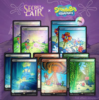Magic: the Gathering Secret Lair x Spongebob Squarepants: Lands Under the Sea (Rainbow Foil Edition/Ed. Ing) SEALED