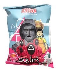 Salty&Toys Squid Game Patatine con Sorpresa (30gr)