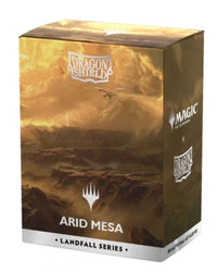 Dragon SHield x Magic the Gathering: LAndfall Series Arid Mesa (100 Dual Art Sleeves)