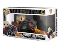 [PREORDER] Funko Pop! Game of Thrones: Daenerys Targarien on Fiery Drogon (68)