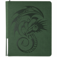 [PREORDER] Dragon Shield Forest Green 9 Pocket Zipster + 20 Pages