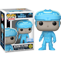 Funko Pop! Tron (1982): Kevin Flynn (1856)(Special Edition/Glows in the Dark)