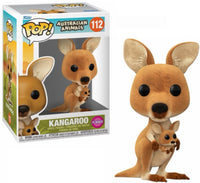 FUNKO POP Australian Animals - 112 Kangaroo (Flocked)