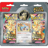 Pokémon Megaevoluzione: Ascesa Eroica Collezione Ubaldo e Erika (Ed. Ita)